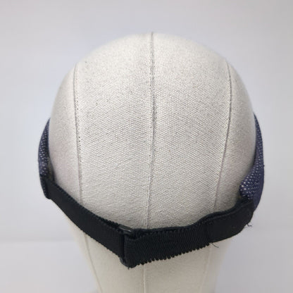 TYR Sport Slideback Sun Visor Cap Blue One Size Adjustable Embroidered Polyester