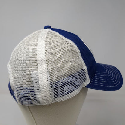 Indianapolis Colts NFL Fanatics Trucker Hat Blue White OSFM Mesh Snapback Logo