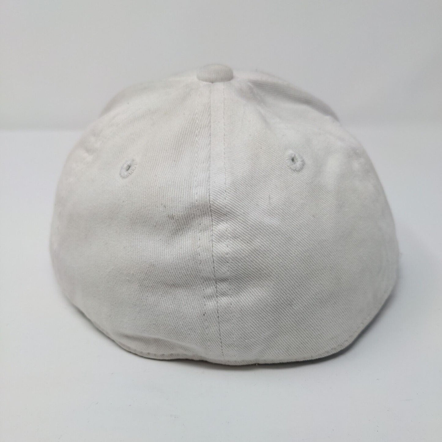 SP Southpole Boys Fitted Hat White Size 6 5/8 Embroidered 6 Panel Cotton