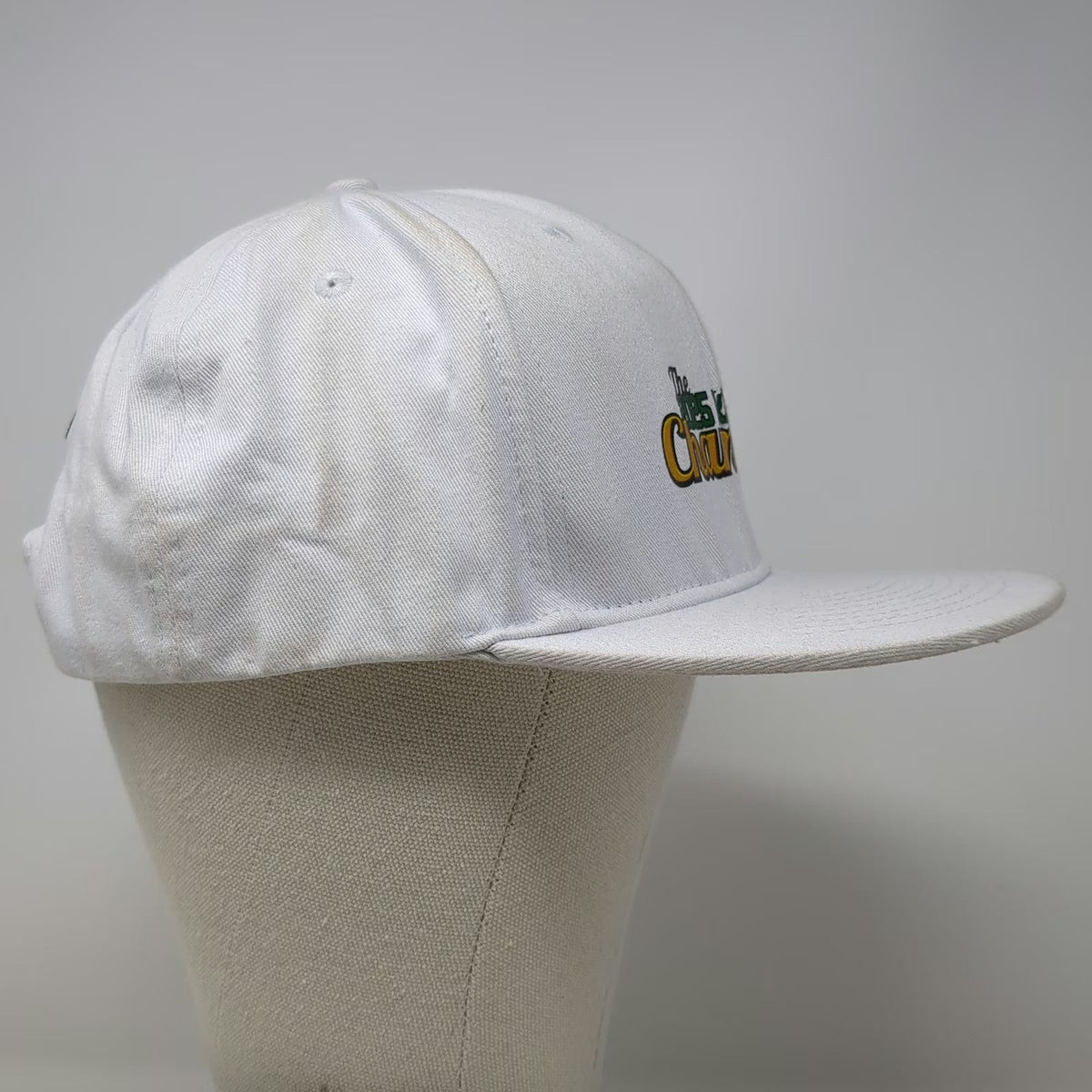 JAKO Snapback White Hat One Size 2025 ReyCup Champions Embroidered Flat Brim