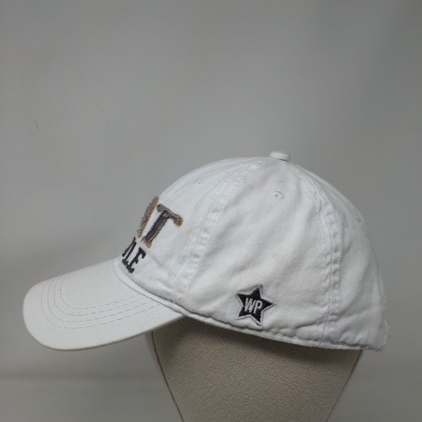 Cat People Slideback Hat White OSFA Embroidered Adjustable We People