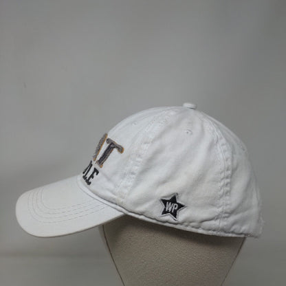 Cat People Slideback Hat White OSFA Embroidered Adjustable We People