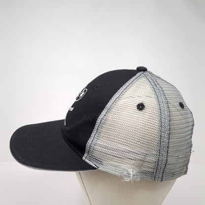 Twisted X Boots Strapback Mesh Back Trucker Hat Embroidered Skull Logo