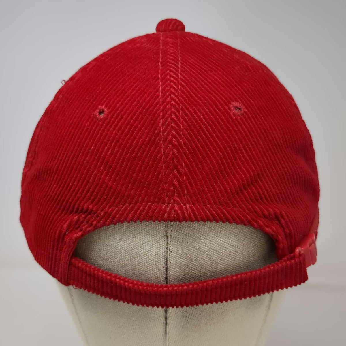 AmaPro Trucker Red Hat One Size Toyota Corduroy Rope Snapback Embroidery