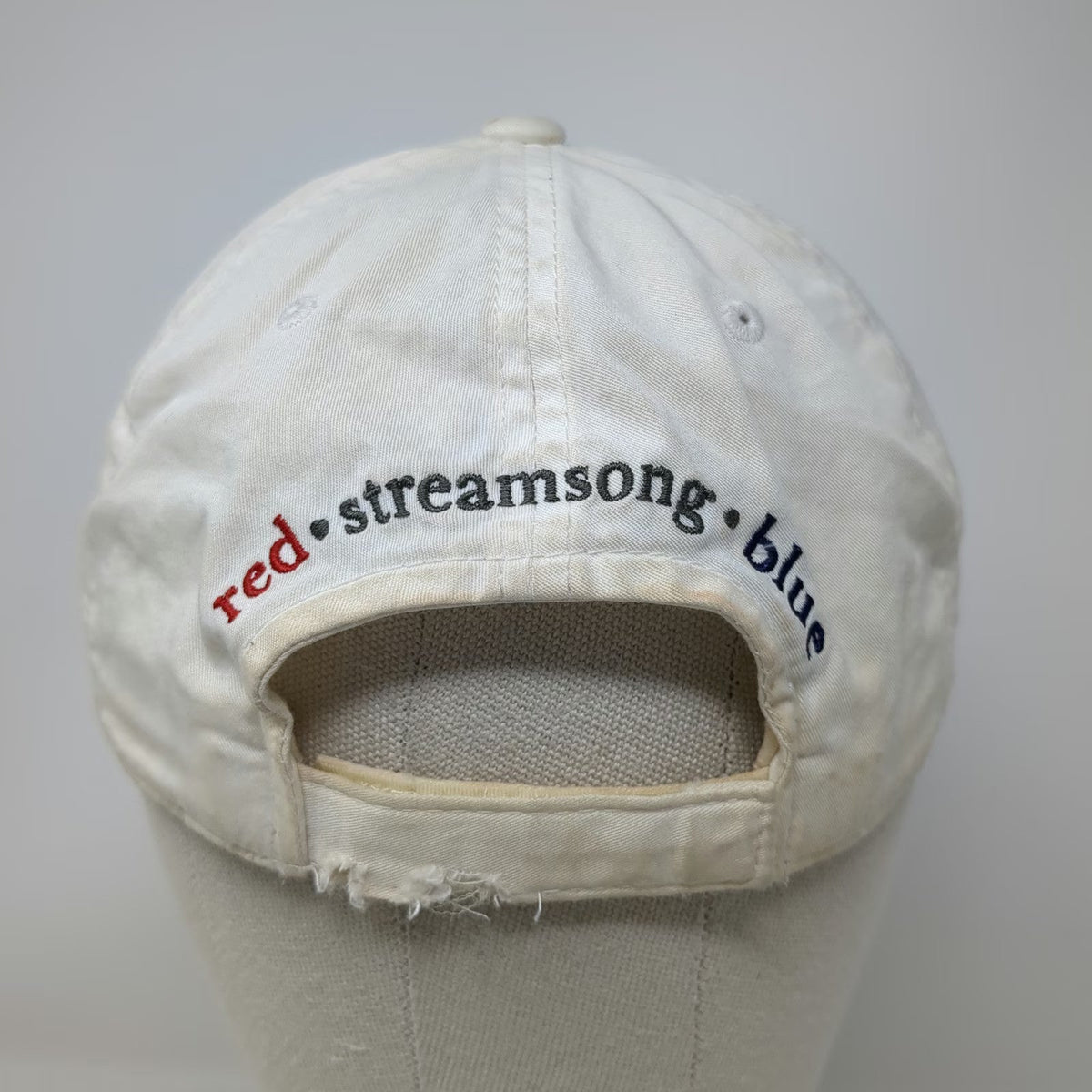 American Needle White Baseball Cap One Size Streamsong Green Underbrim Hat