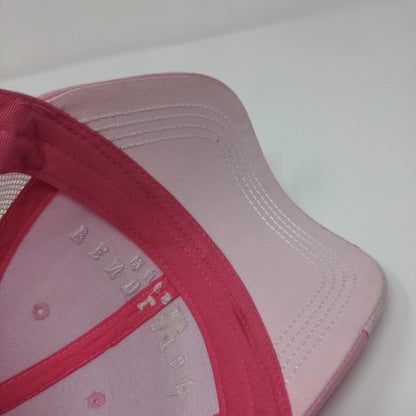 Pendleton Whisky Snapback Trucker Hat Pink One Size Mesh Back 6 Panel