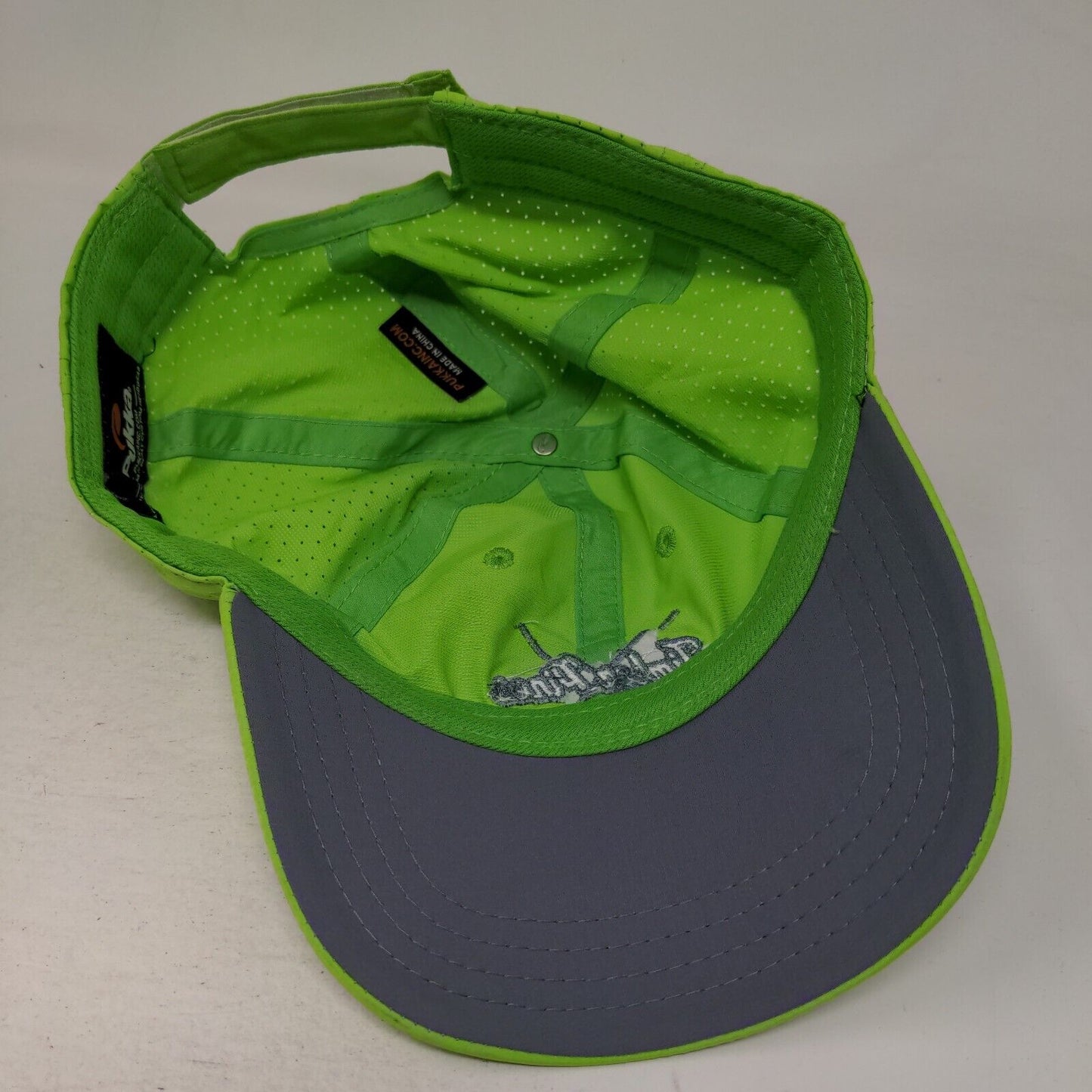 Timber Pines Golf Strapback Hat Green One Size Laser Cut Pukka Inc