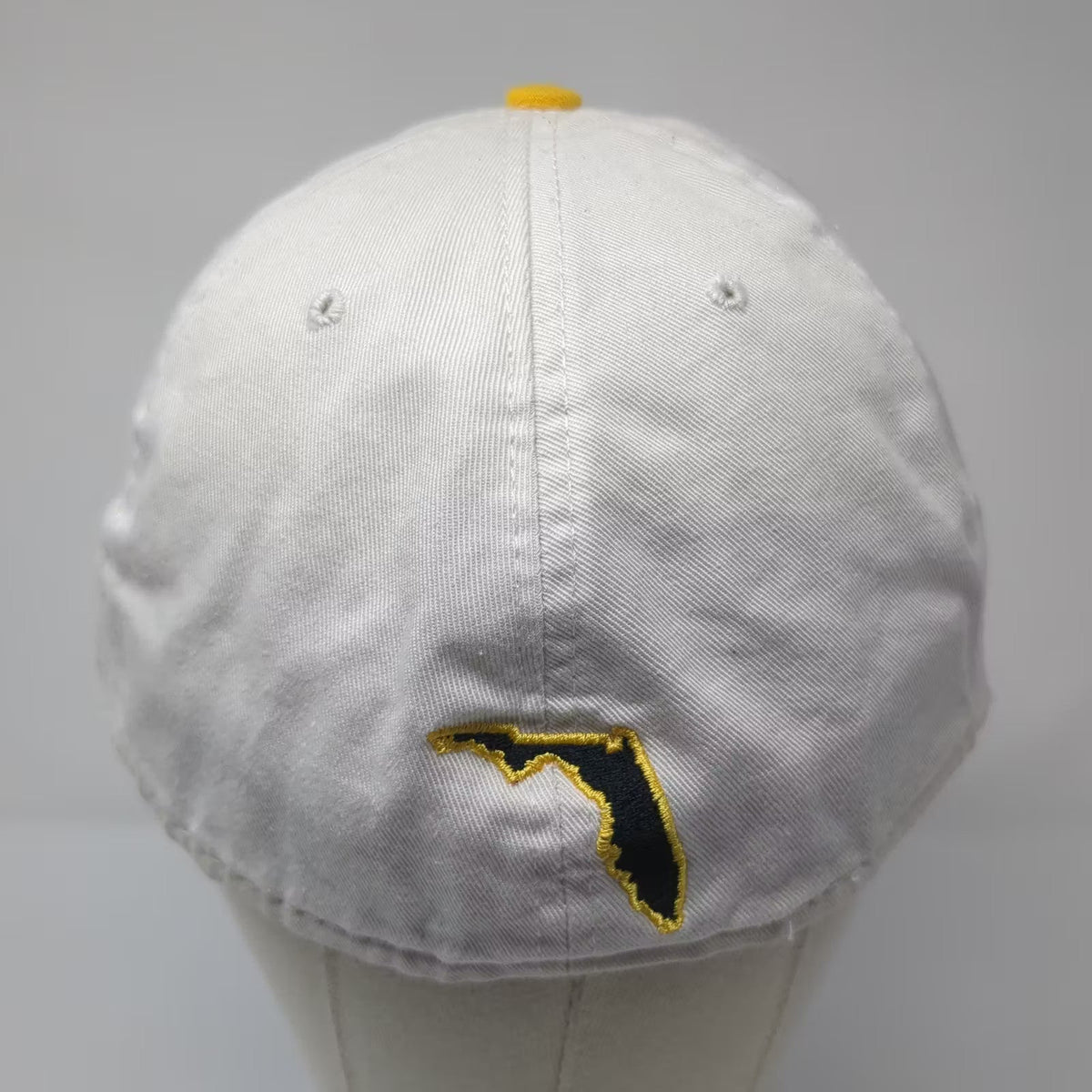 New Era 59FIFTY Florida Where I'm From Fitted Hat White Yellow Size 7 5/8