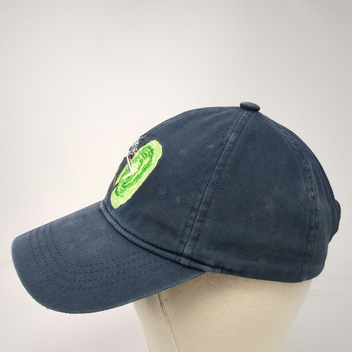 Vasart Baseball Cap Blue One Size Rick and Morty Portal Embroidery Cartoon Hat