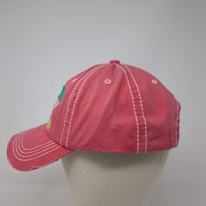 I Need A Huge Margarita Strapback Hat Pink One Size KB ETHOS Vintage