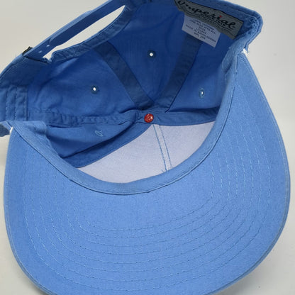 Imperial 5 Panel Blue Hat One Size Rope Cotton People Create Run Snapback