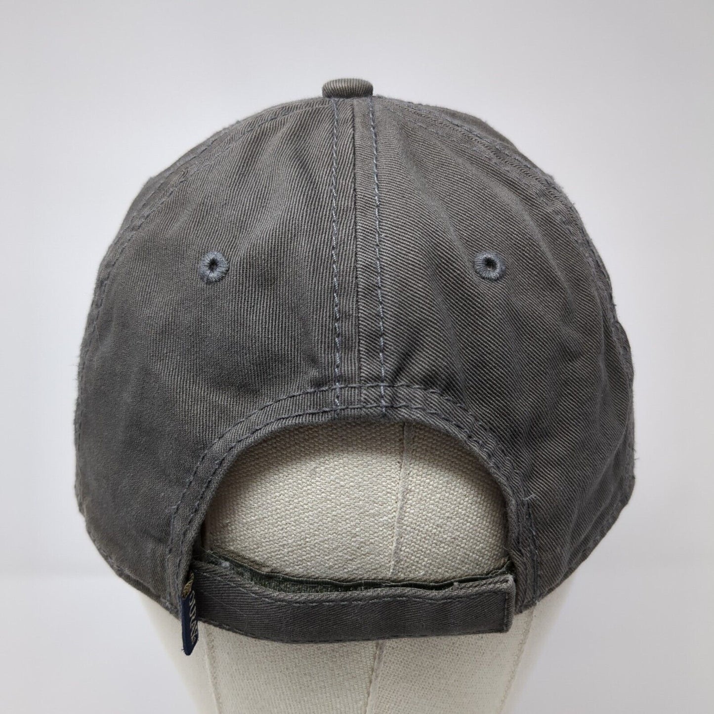 Maven Strapback Hat Gray One Size Adjustable Embroidered 6 Panel Ouray