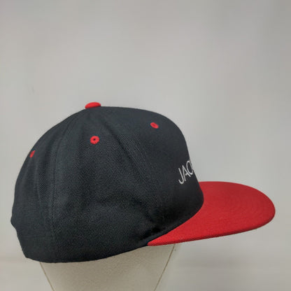 Jack & Jack Snapback Hat Black OSFA Embroidered Sport-Tek Adjustable