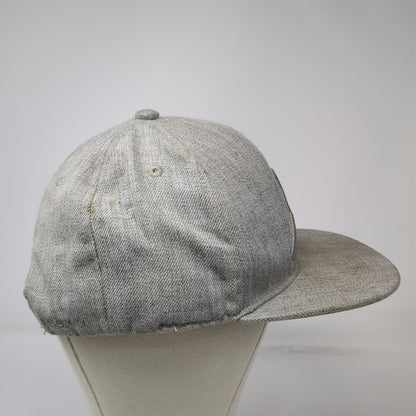 AVO Cigars Snapback Hat Gray OS Syncro Fogata Edition Green Underbrim Patch