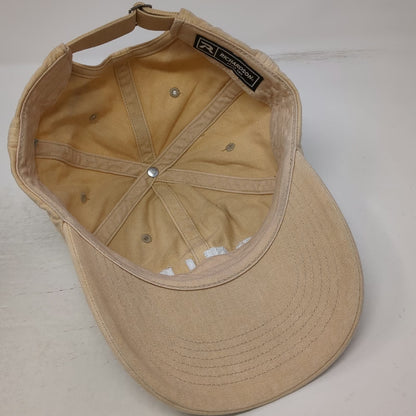 Richardson Baseball Cap Beige One Size ALLIN Embroidered Logo Slideback Hat