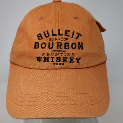 VONPOK Bulleit Bourbon Frontier Whiskey Baseball Cap Orange OSFM Slideback Hat
