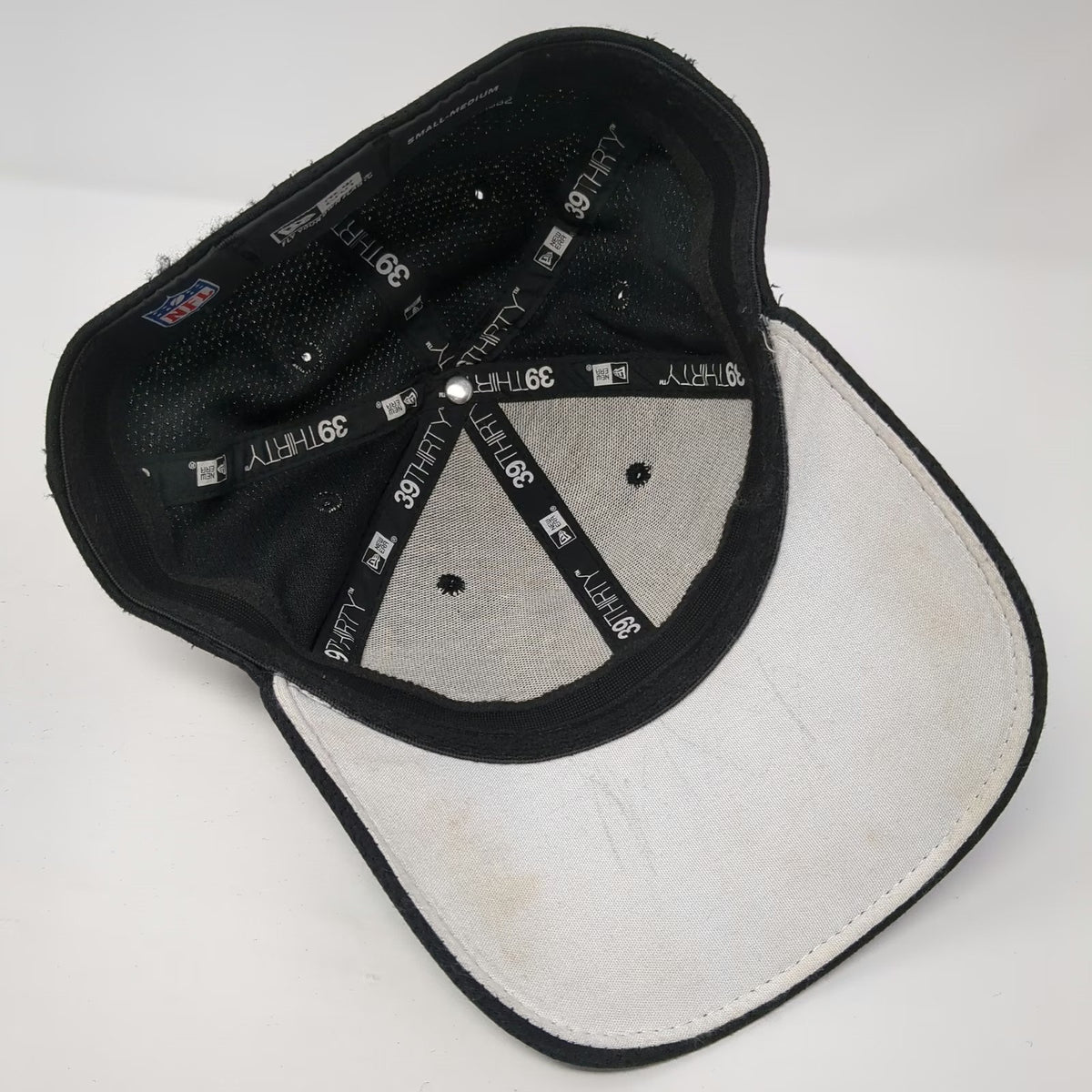 Indianapolis Colts NFL New Era 39THIRTY Cap Black M Stretch Fit Horseshoe Hat