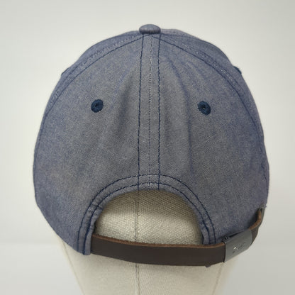 Under Armour Golf Slideback Hat Blue One Size Embroidered Leather Strap