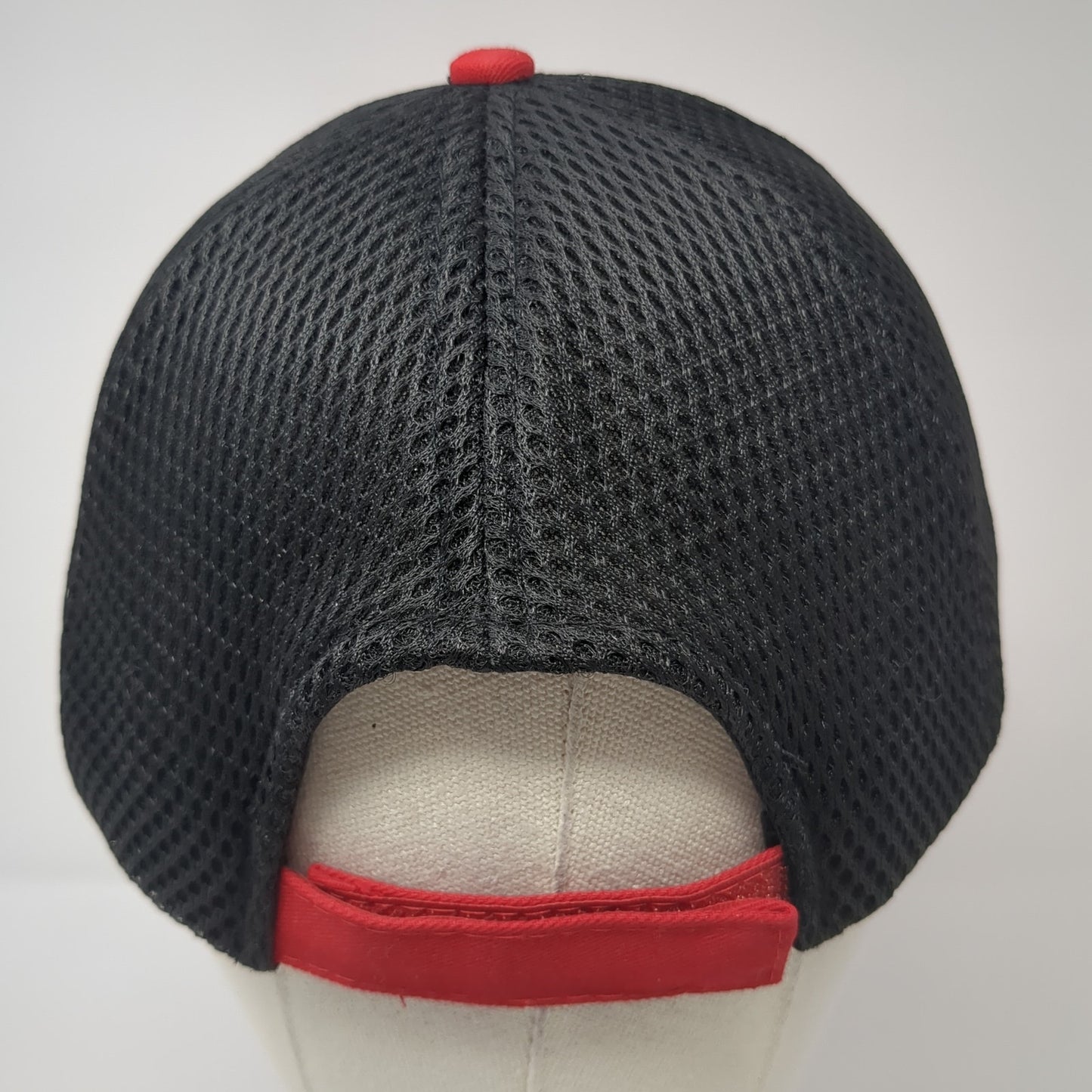 Smith RV Trucker Hat Red One Size Adjustable Embroidered Mesh Back 360 Apparel