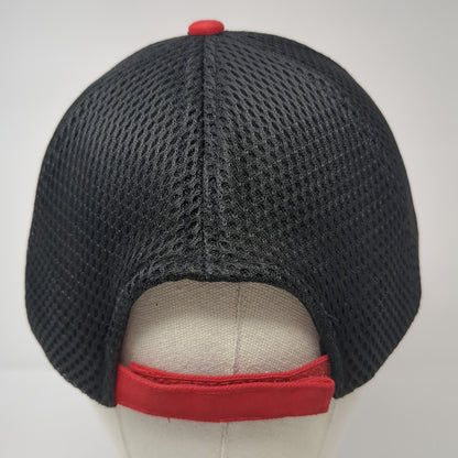 Smith RV Trucker Hat Red One Size Adjustable Embroidered Mesh Back 360 Apparel