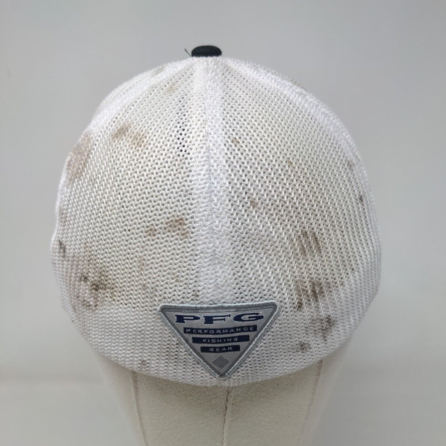 PFG Performance Fishing Gear Fitted Trucker Hat Black S/M Mesh Back