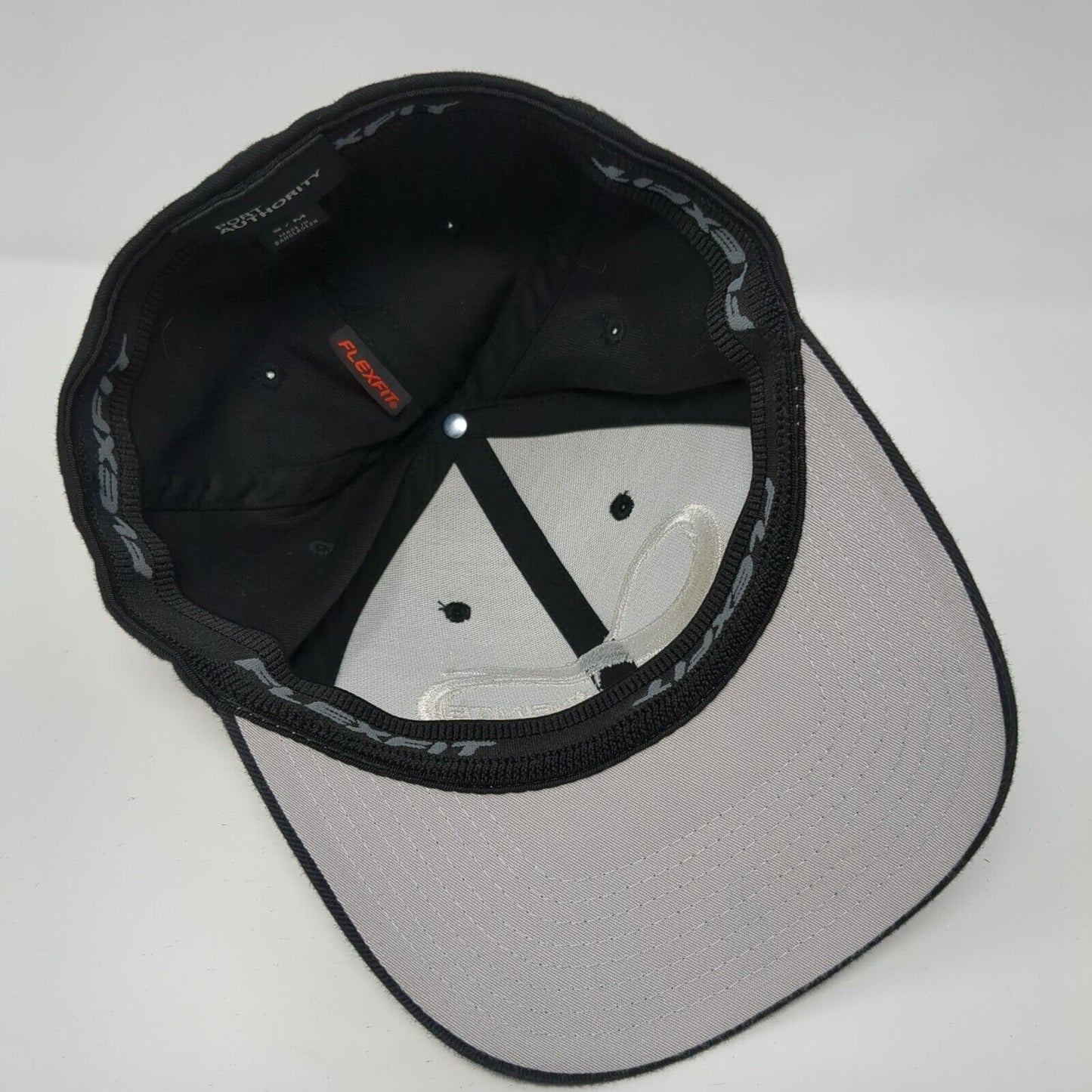 Infinite Home Theater Fitted Hat Black S/M Flexfit Embroidered Port Authority