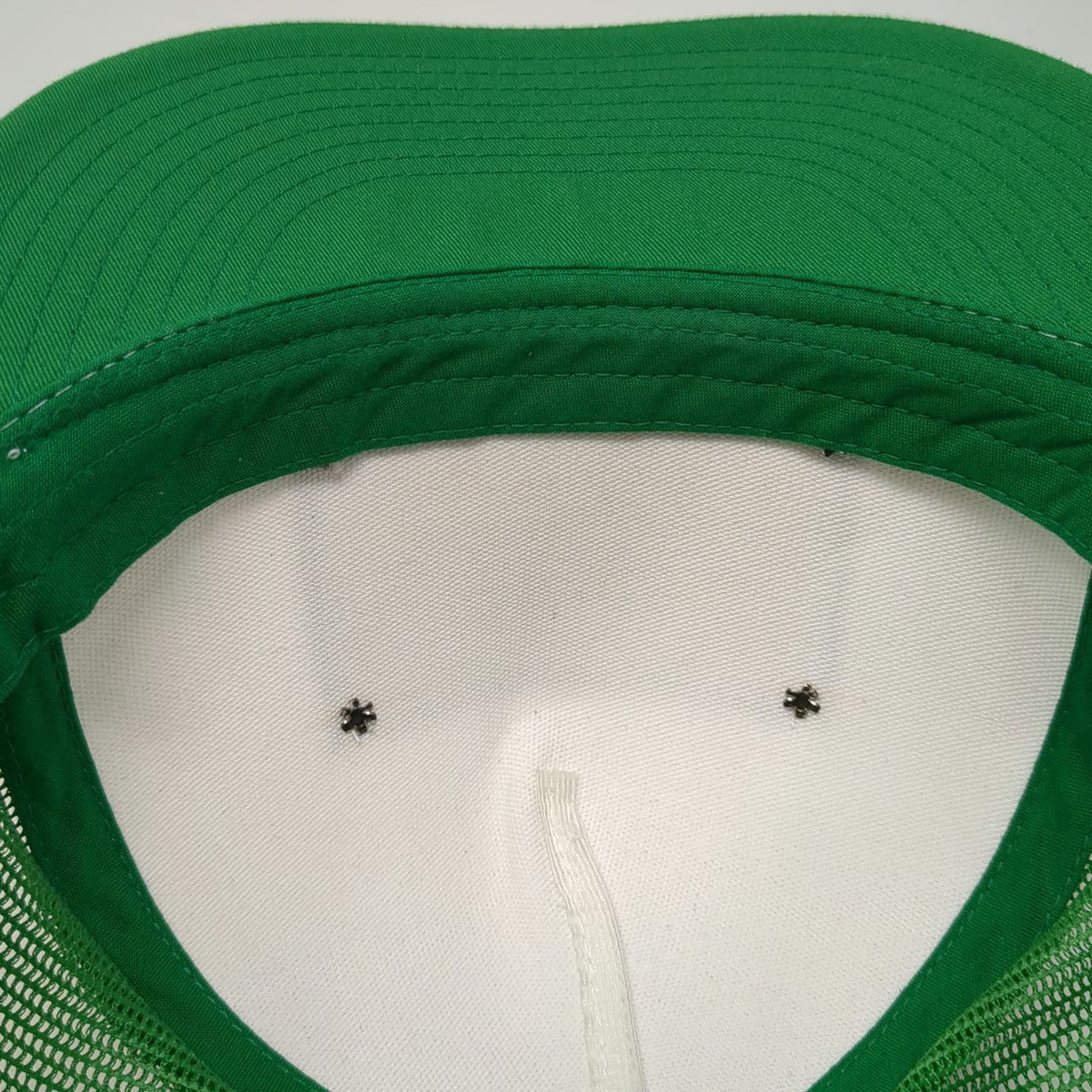 Stryder Trucker Hat Green One Size Cascade Idaho Snowmobile Snapback Mesh Back