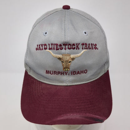 Jayo Livestock Trans. Murphy Idaho Snapback Hat Multi OS Adjustable Embroidered