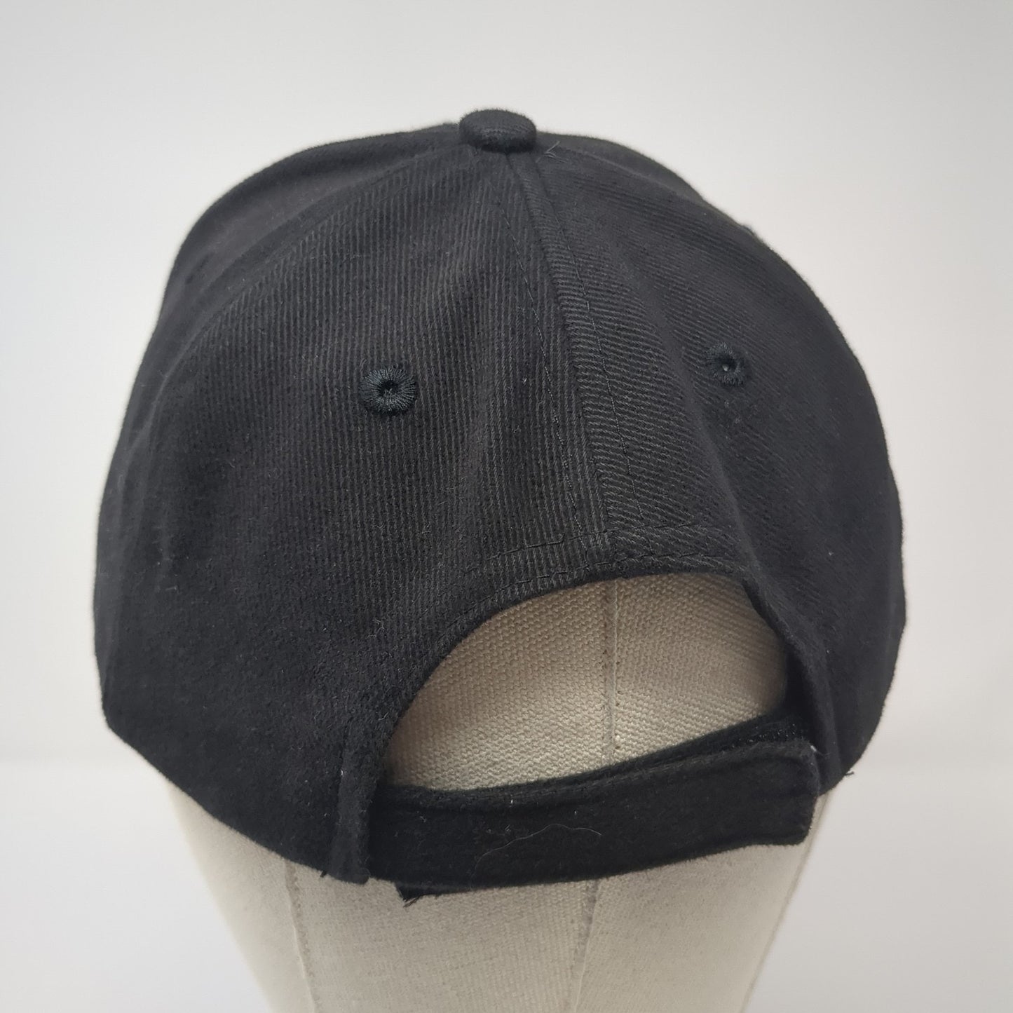 Outlander Sport Strapback Hat Black One Size Adjustable 6 Panel Nissin