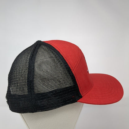 Banbury Golf Course Snapback Trucker Hat Red One Size Mesh Back Legendary