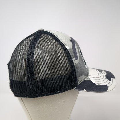 TaylorMade Trucker Hat Gray Camo One Size Original 1979 Mesh Snapback Golf Patch