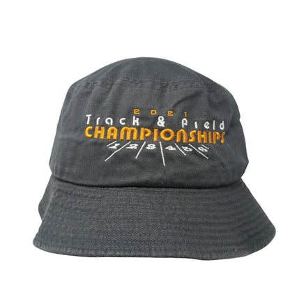 2021 Track & Field Championships Bucket Hat Gray One Size Sportsman