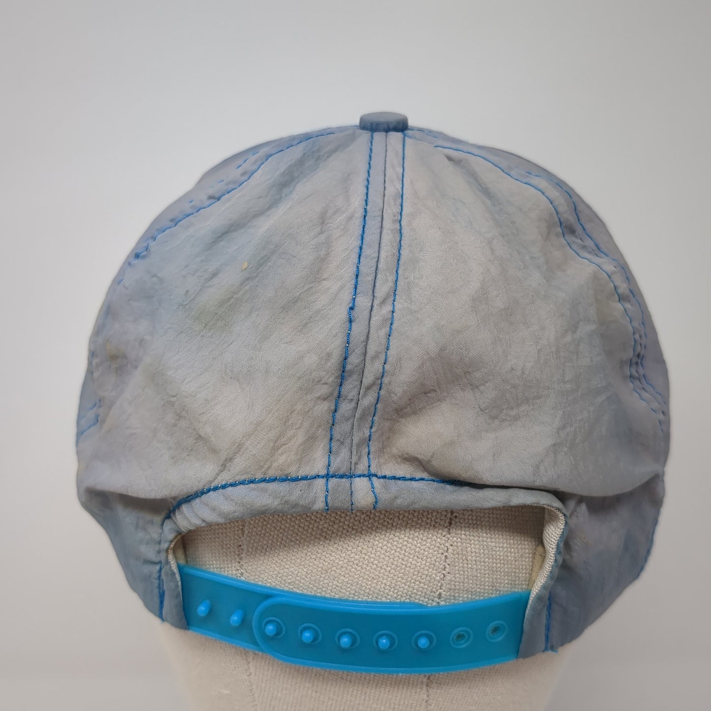 Gold Medal Snapback Rope Hat Blue One Size Adjustable Solid Blank