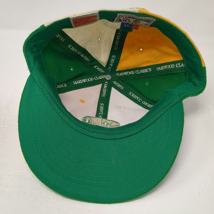 Seattle SuperSonics NBA Twins Enterprise Cap Green Yellow White 7 1/2 Fitted