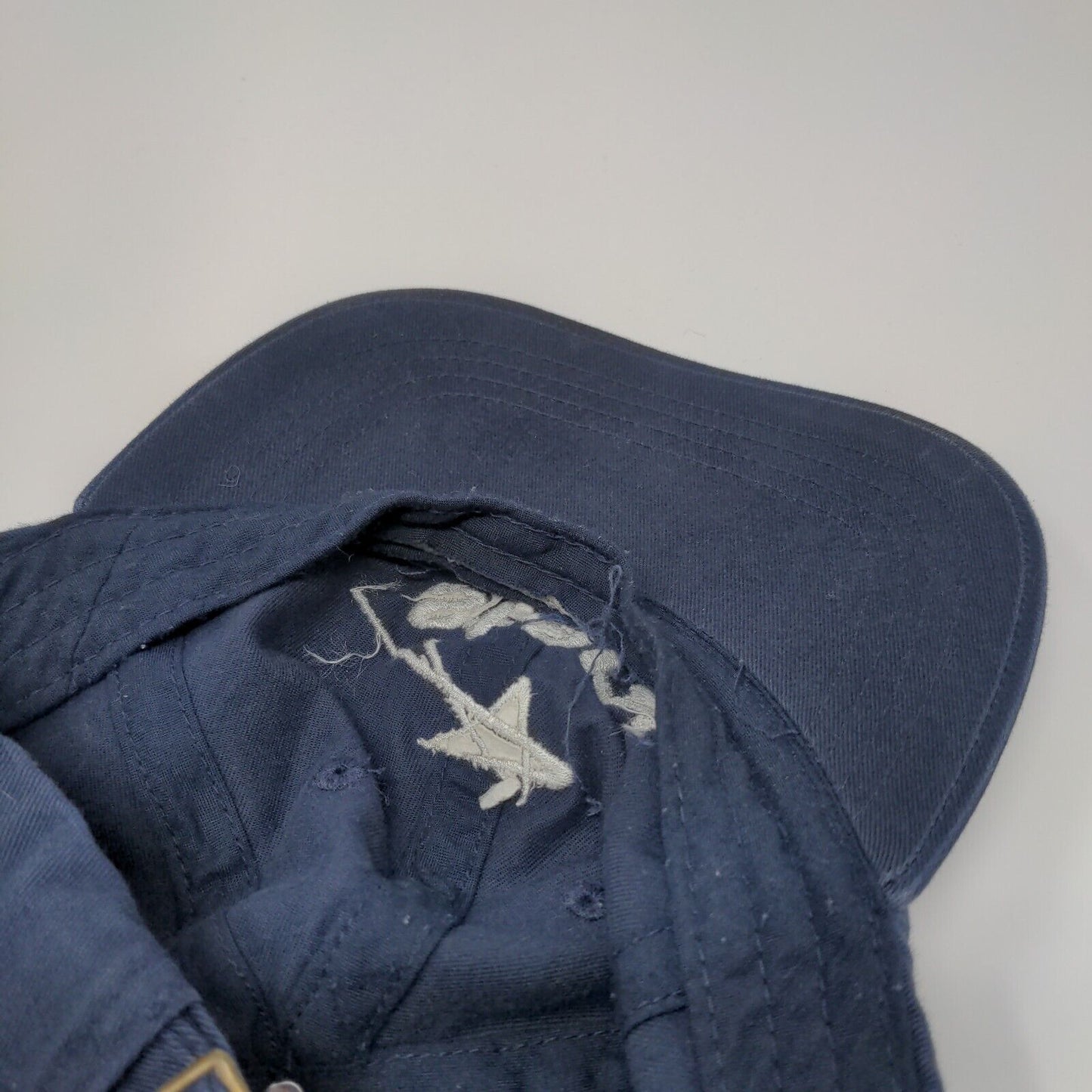 Starz Slideback Hat Blue OSFM Adjustable Embroidered 6 Panel Cotton