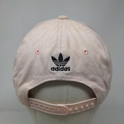 Adidas Trefoil Snapback Hat Pink OSFM Embroidered Adjustable 6 Panel