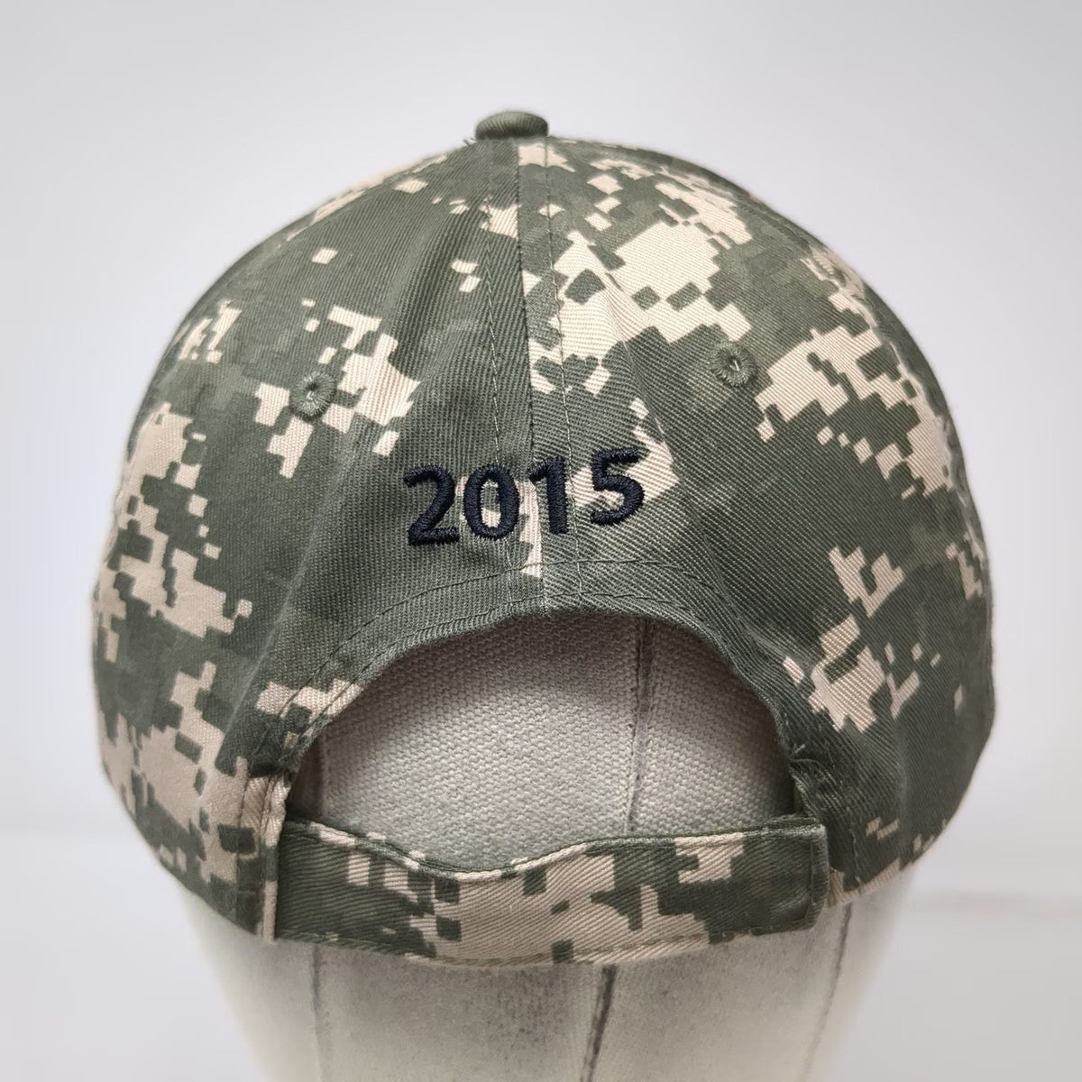 Cap America Baseball Cap Green One Size Digital Camo Veterans Winter Sports Hat
