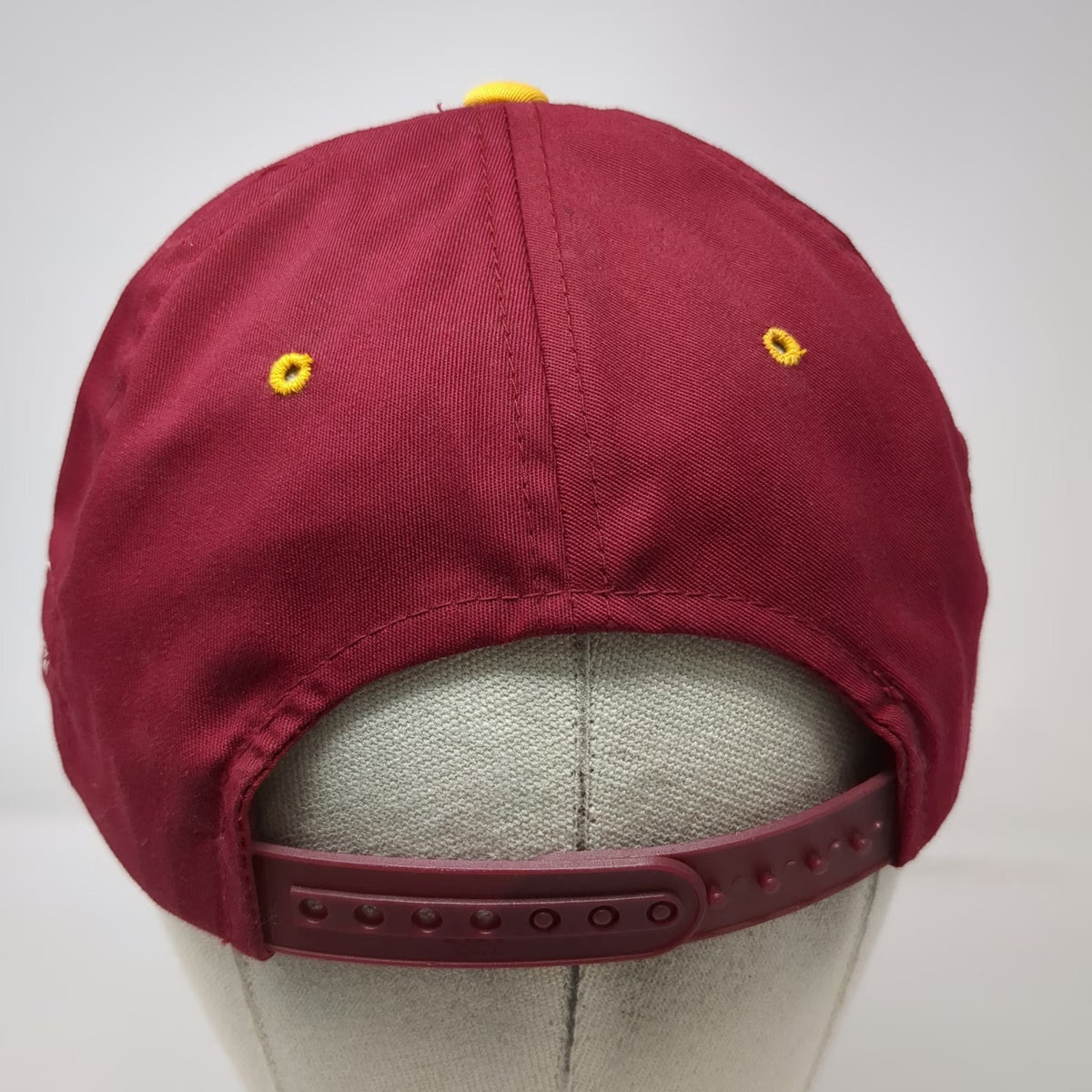 Boston College Eagles NCAA GCC Snapback Red Yellow Hat Vintage 1984 80's