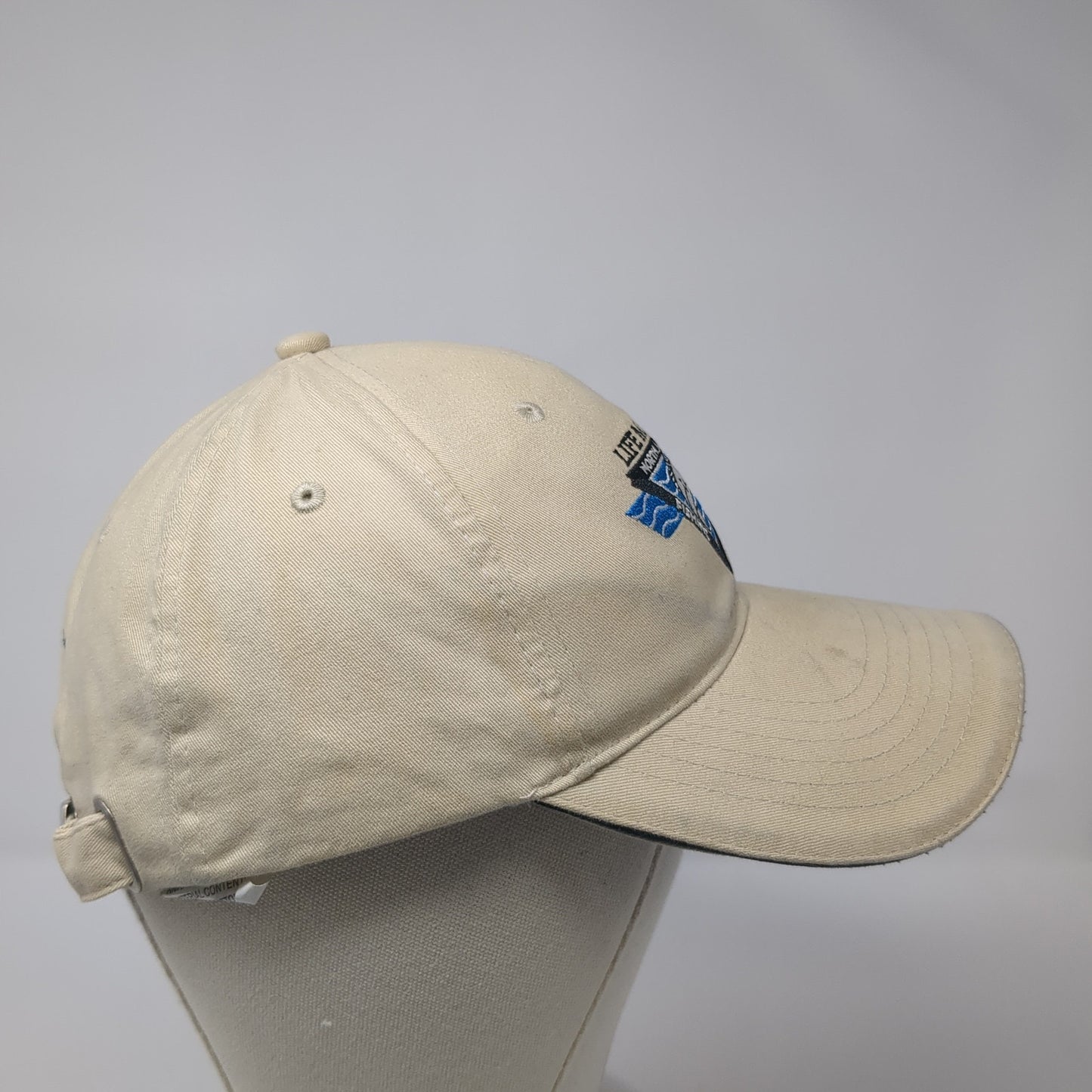 Life Member North American Fishing Club Baseball Cap Beige One Size Adjustable