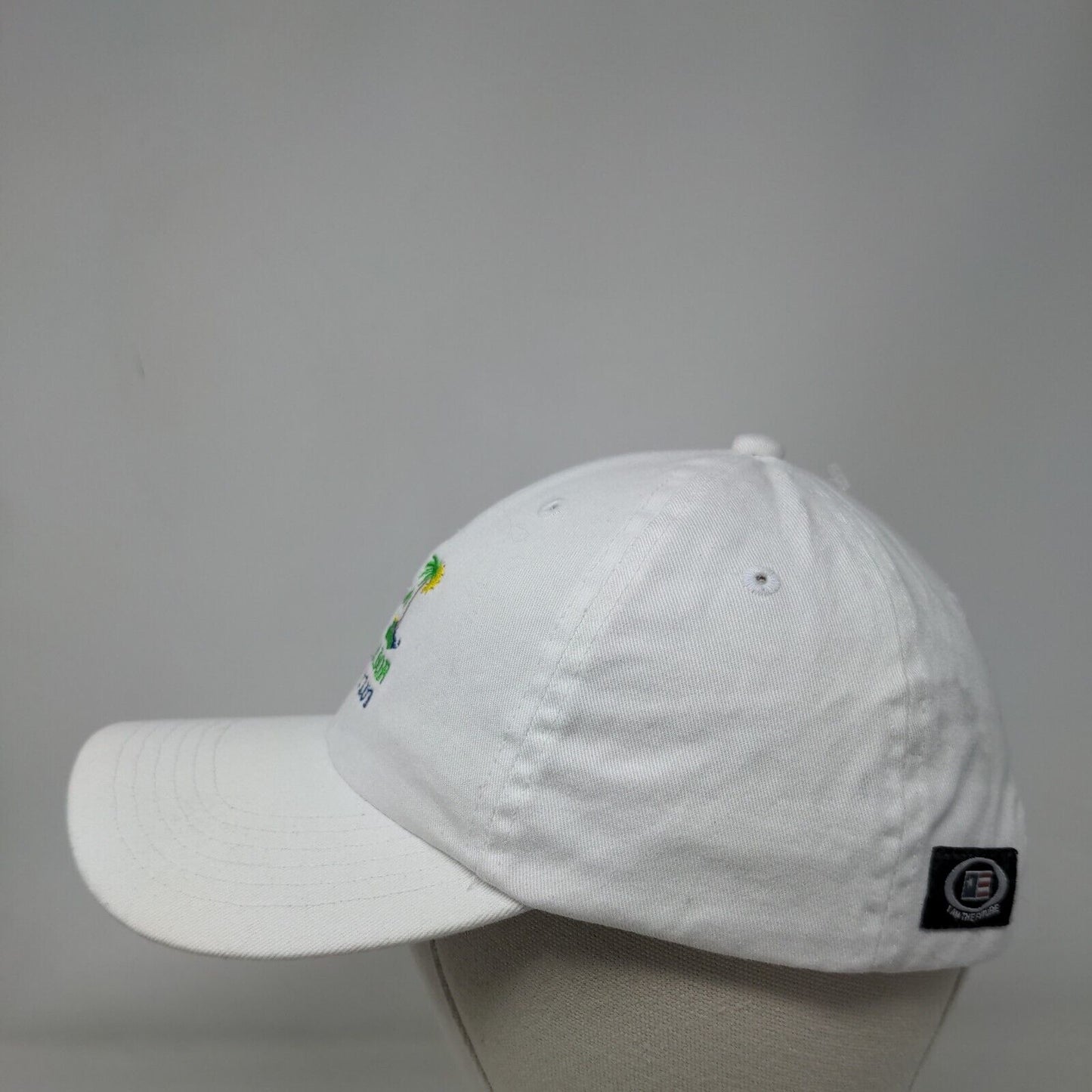 Palm Harbor Golf Club Youth Strapback Hat White M/L Embroidered