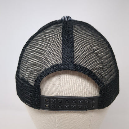 Hockey Mom Snapback Trucker Hat Multicolor One Size Adjustable Mesh Back