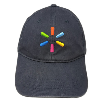 Walmart Associate Spark Logo Blue One Size Baseball Cap Slideback Hat Embroidery