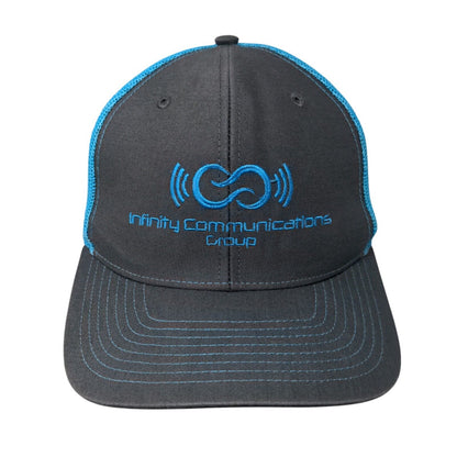 Infinity Communications Group Snapback Trucker Hat Multi One Size Mesh Back