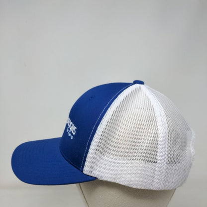 4 Generations To Come Snapback Mesh Back Trucker Hat Blue One Size