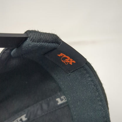 Yupoong Snapback Hat Black One Size Fox Factory Bob Portrait Patch 110 Flexfit
