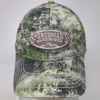 Sportsman's Warehouse Baseball Cap Green One Size Camo Pattern Strapback Hat