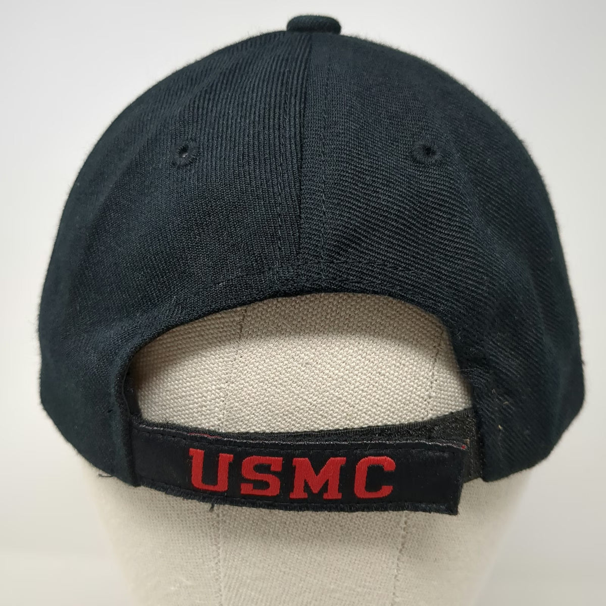 G.C.C. United States Marine Corps USMC Baseball Cap Black One Size Strapback Hat