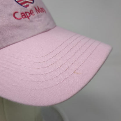 Royal Resortwear Baseball Cap Pink One Size Cape May Flip Flops Slideback Hat