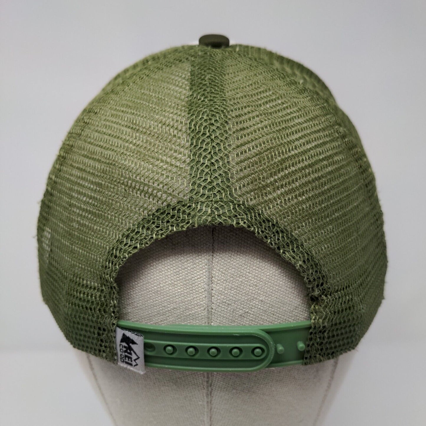 REI Coop Snapback Trucker Hat Multi OSFA Mesh Back Outdoor Colorblock