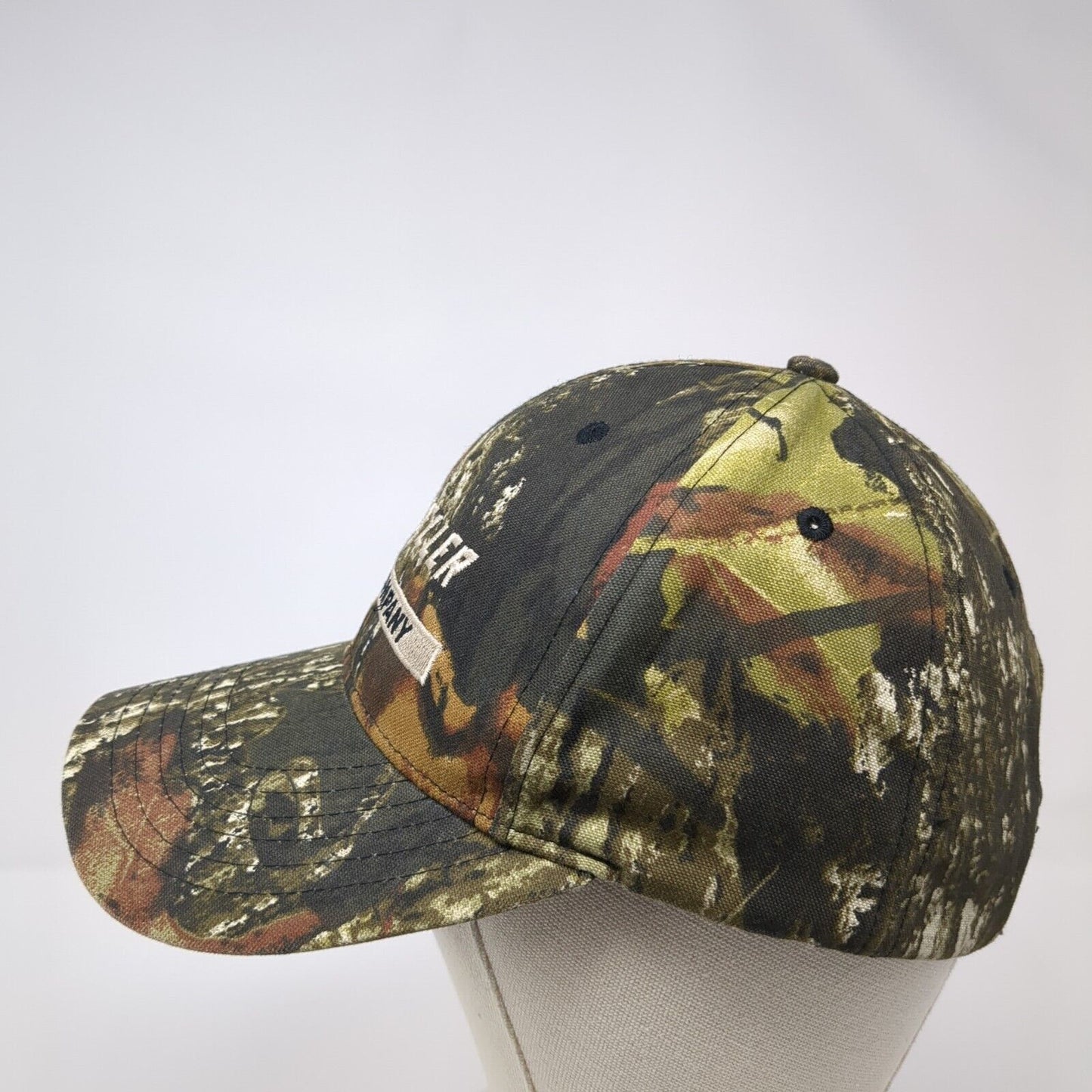 Zoeller Pump Company Strapback Hat Camo One Size Embroidered Hunting